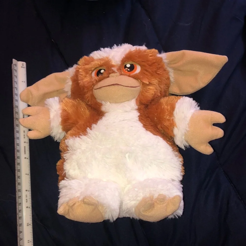 Plush Orange and White Stuffed Animal - Soft Cozy Toy